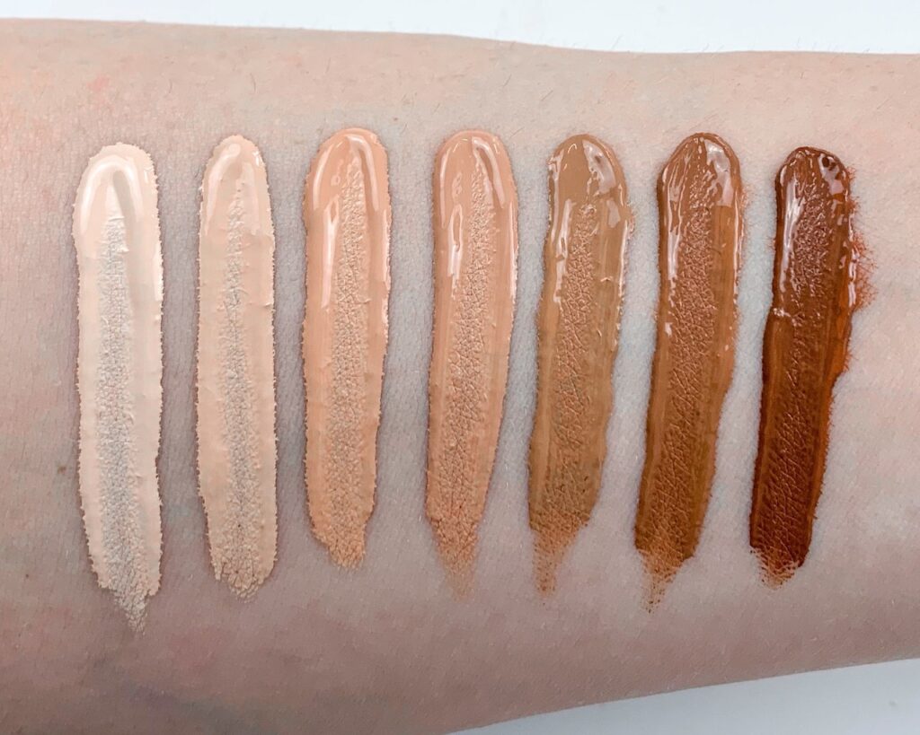 Neve Cosmetics correttore ristretto swatches