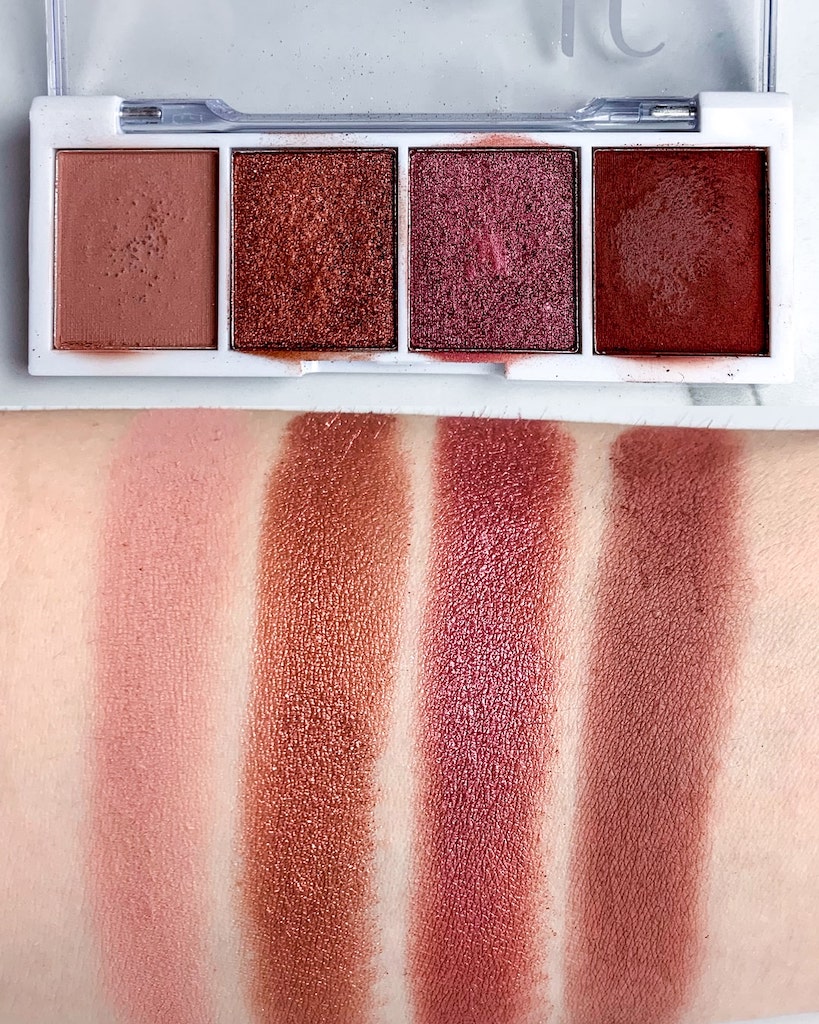 Elf Cosmetics bite sized eyeshadow palette berry bad