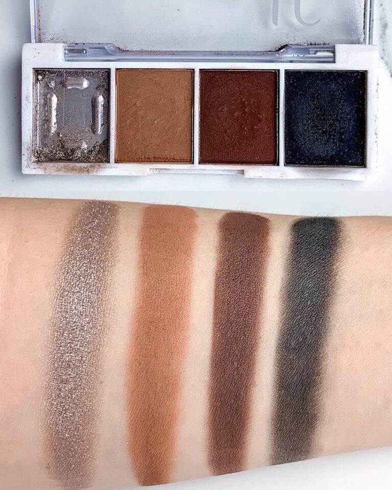 ELF COSMETICS BITE SIZED EYESHADOW PALETTE SWATCHES & REVIEW Giulia