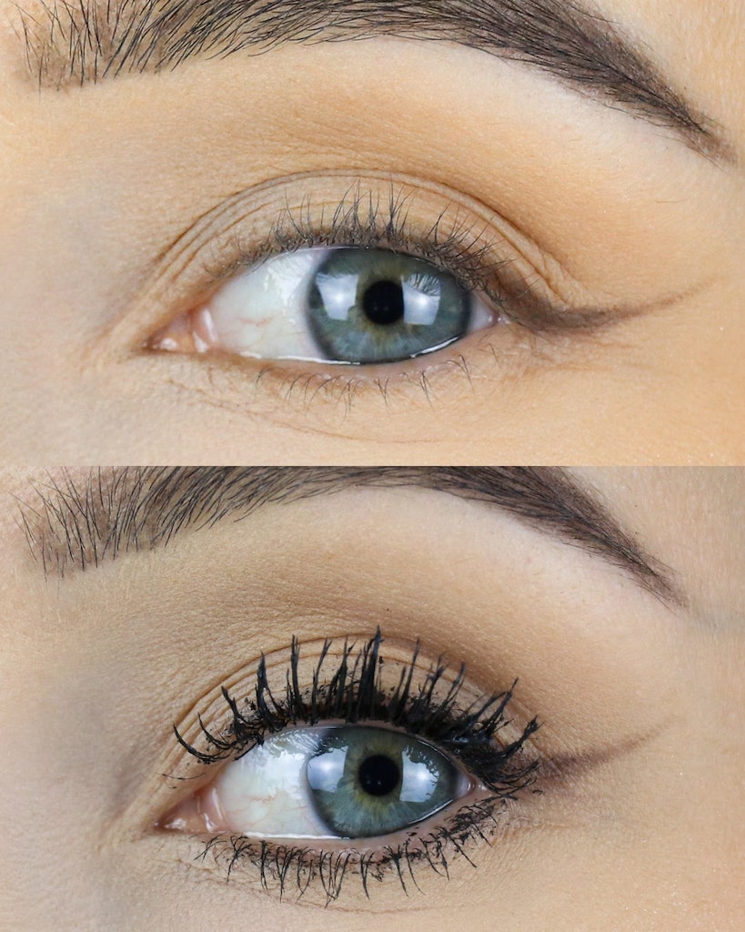 Mesauda emphasize mascara prima e dopo