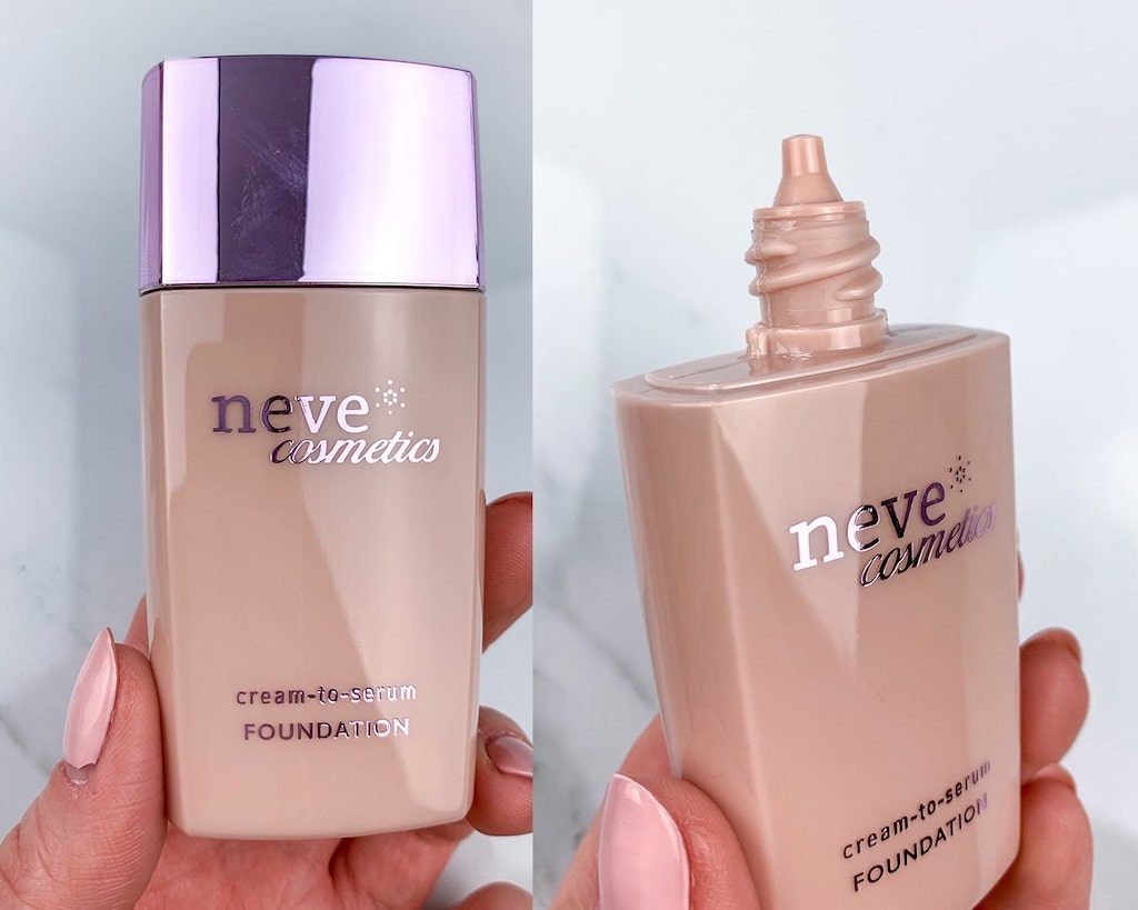 Neve Cosmetics cream to serum foundation