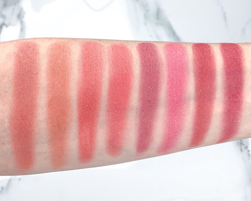 Mesauda At First Blush swatches